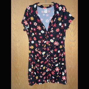 No Boundaries Bodycon Floral Dress Size XXL